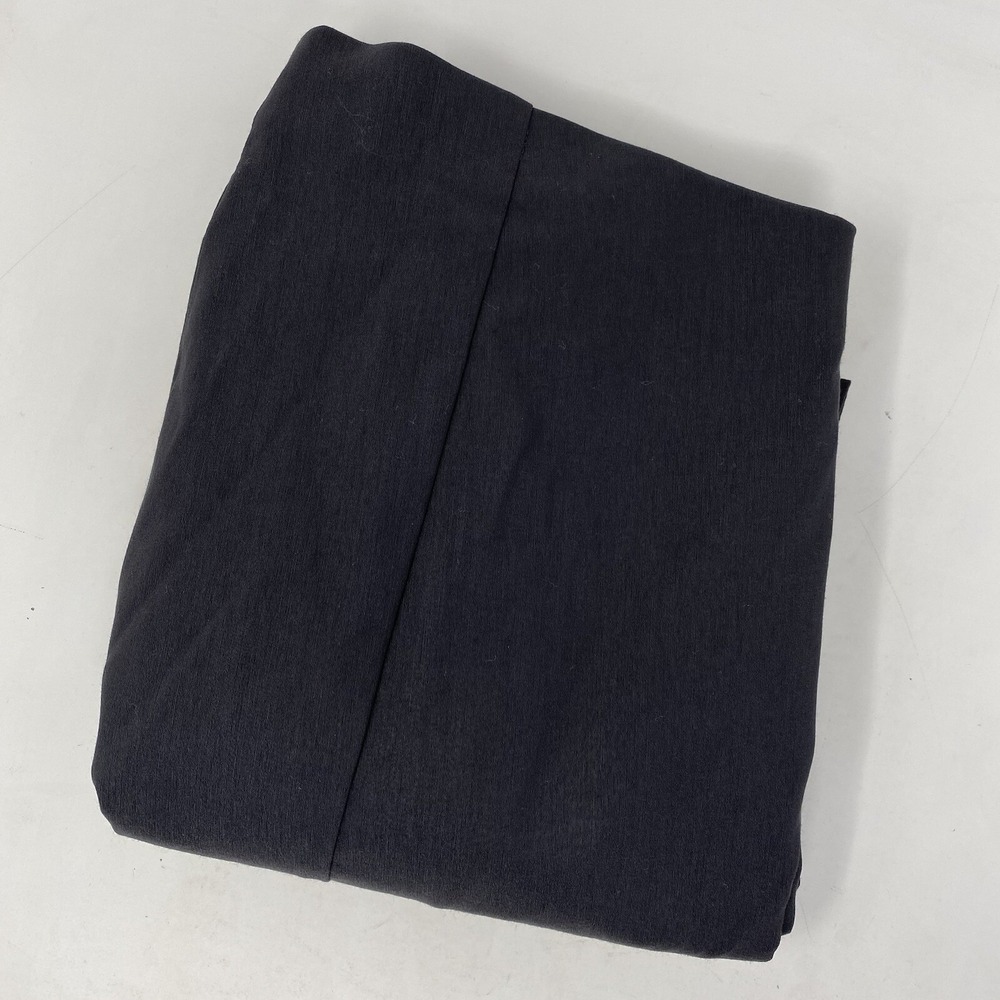 Robell Marie Trousers Women 10 Charcoal Grey Pull On Stretch Bengaline Slim Pant